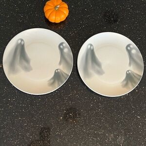Mesa Brasil Halloween Ghost Dinner Plates Set of 2